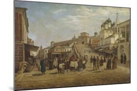 View of Nizhny Novgorod, 1867-Pyotr Petrovich Vereshchagin-Mounted Giclee Print