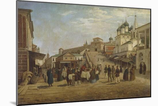 View of Nizhny Novgorod, 1867-Pyotr Petrovich Vereshchagin-Mounted Giclee Print