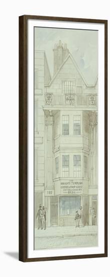 View of No. 185 Fleet Street-James Findlay-Framed Giclee Print