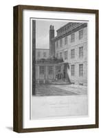 View of No 8 Bolt Court, Where Dr Samuel Johnson Lived, City of London, 1835-John Thomas Smith-Framed Giclee Print