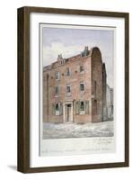 View of No 8 White Street, Moorfields, City of London, 1871-Charles James Richardson-Framed Giclee Print