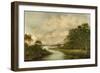 View of North Tyne River-R. Rowell-Framed Giclee Print