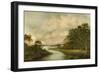 View of North Tyne River-R. Rowell-Framed Giclee Print