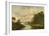 View of North Tyne River-R. Rowell-Framed Giclee Print