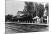 View of Northern Pacific Depot - Bismarck, ND-Lantern Press-Mounted Art Print