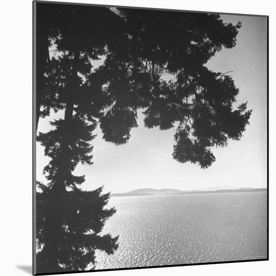 View of Northern Puget Sound-Peter Stackpole-Mounted Photographic Print