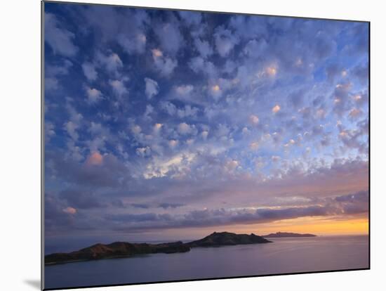 View of Northern Yasawa Island from Matacawalevu Island, Yasawa Chain, Fiji-Michele Falzone-Mounted Photographic Print