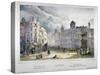 View of Northumberland House and Charing Cross, Westminster, London, 1840-A Legrand-Stretched Canvas