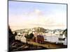 View of Norwich, Connecticut, USA, 1849-Fitz Henry Lane-Mounted Premium Giclee Print