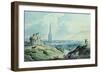 View of Norwich, from Mouseshold Hill, Near the Ruins of Kett's Castle-Charles, II Catton-Framed Giclee Print