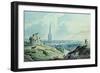 View of Norwich, from Mouseshold Hill, Near the Ruins of Kett's Castle-Charles, II Catton-Framed Giclee Print