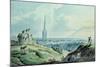 View of Norwich, from Mouseshold Hill, Near the Ruins of Kett's Castle-Charles, II Catton-Mounted Giclee Print