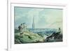 View of Norwich, from Mouseshold Hill, Near the Ruins of Kett's Castle-Charles, II Catton-Framed Giclee Print