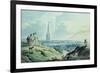 View of Norwich, from Mouseshold Hill, Near the Ruins of Kett's Castle-Charles, II Catton-Framed Giclee Print