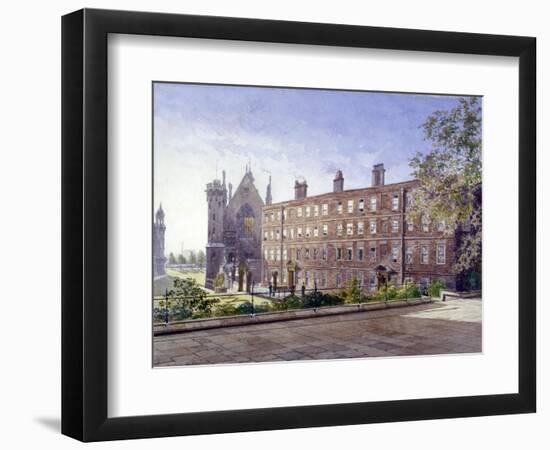 View of nos 3 and 4 Garden Court, Middle Temple, London, 1883-John Crowther-Framed Giclee Print