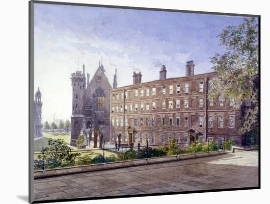 View of nos 3 and 4 Garden Court, Middle Temple, London, 1883-John Crowther-Mounted Giclee Print