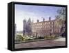 View of nos 3 and 4 Garden Court, Middle Temple, London, 1883-John Crowther-Framed Stretched Canvas