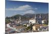 View of Nossa Senhora do Carmo Church and Museu da Inconfidencia, Ouro Preto, UNESCO Site, Brazil-Ian Trower-Mounted Photographic Print