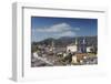 View of Nossa Senhora do Carmo Church and Museu da Inconfidencia, Ouro Preto, UNESCO Site, Brazil-Ian Trower-Framed Photographic Print