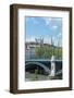 View of Notre Dame de Fourviere, University Bridge, Lyon, France-Jim Engelbrecht-Framed Photographic Print
