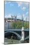 View of Notre Dame de Fourviere, University Bridge, Lyon, France-Jim Engelbrecht-Mounted Photographic Print