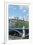 View of Notre Dame de Fourviere, University Bridge, Lyon, France-Jim Engelbrecht-Framed Photographic Print