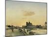 View of Notre Dame, Paris, 1864-Johan-Barthold Jongkind-Mounted Giclee Print