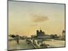 View of Notre Dame, Paris, 1864-Johan-Barthold Jongkind-Mounted Giclee Print