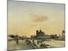 View of Notre Dame, Paris, 1864-Johan-Barthold Jongkind-Mounted Giclee Print