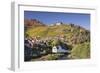 View of Obertsrot at Gernsbach on Castle Eberstein, Black Forest, Baden Wurttemberg, Germany-Markus Lange-Framed Photographic Print