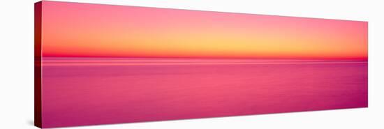 View of Ocean at Sunset, Cape Cod, Massachusetts, USA-null-Stretched Canvas