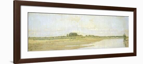 View of Ofanto Valley, 1865-1866-Giuseppe De Nittis-Framed Giclee Print
