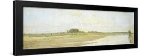 View of Ofanto Valley, 1865-1866-Giuseppe De Nittis-Framed Giclee Print