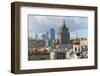 View of old and new skyscrapers, Moscow, Russia, Europe-Miles Ertman-Framed Photographic Print