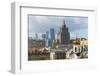 View of old and new skyscrapers, Moscow, Russia, Europe-Miles Ertman-Framed Photographic Print