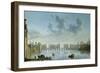 View of Old London Bridge from the West-Claude de Jongh-Framed Giclee Print