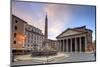 View of Old Pantheon-Roberto Moiola-Mounted Photographic Print