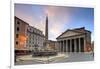 View of Old Pantheon-Roberto Moiola-Framed Photographic Print