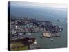 View of Old Portsmouth from Spinnaker Tower, Portsmouth, Hampshire, England, United Kingdom, Europe-Ethel Davies-Stretched Canvas