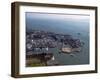 View of Old Portsmouth from Spinnaker Tower, Portsmouth, Hampshire, England, United Kingdom, Europe-Ethel Davies-Framed Photographic Print