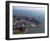 View of Old Portsmouth from Spinnaker Tower, Portsmouth, Hampshire, England, United Kingdom, Europe-Ethel Davies-Framed Photographic Print