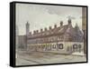 View of Old Pye Street, Westminster, London, 1883-John Crowther-Framed Stretched Canvas