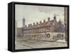 View of Old Pye Street, Westminster, London, 1883-John Crowther-Framed Stretched Canvas