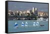 View of Old Town and Bay-Stuart Black-Framed Stretched Canvas