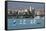 View of Old Town and Bay-Stuart Black-Framed Stretched Canvas