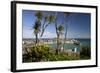 View of Old Town and Harbour with Smeatons Pier Viewed from the Malakoff, St. Ives, Cornwall-Stuart Black-Framed Photographic Print