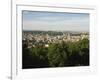 View of Old Town from Castle Hill, Unesco World Heritage Site, Lviv, Ukraine-Christian Kober-Framed Photographic Print