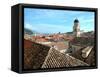 View of Old Town from City Wall, Dubrovnik, Croatia-Lisa S^ Engelbrecht-Framed Stretched Canvas