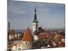 View of Old Town From Toompea, Late Afternoon, Tallinn, Estonia-Walter Bibikow-Mounted Photographic Print