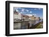 View of Old Town Gdansk from the Vistula River, Gdansk, Poland, Europe-Michael Nolan-Framed Photographic Print